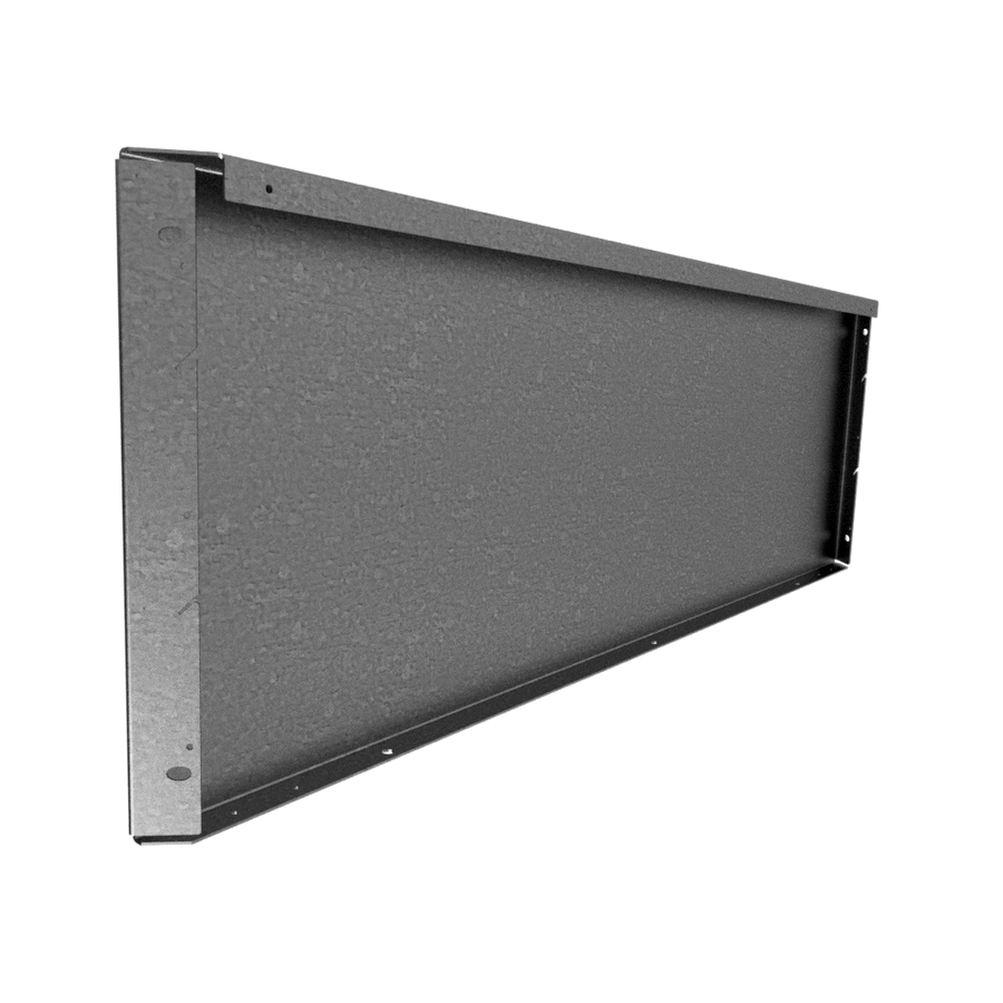 Straightcurve Zero-Flex Planter Panel Galvanised 400mm Tall x 1200mm - Bundle (10 Panels)