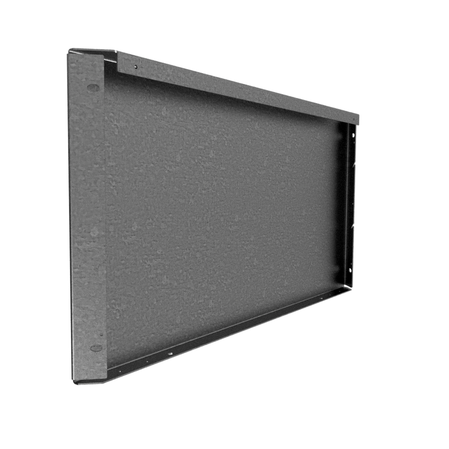 Straightcurve Zero-Flex Planter Panel Galvanised 400mm Tall x 800mm