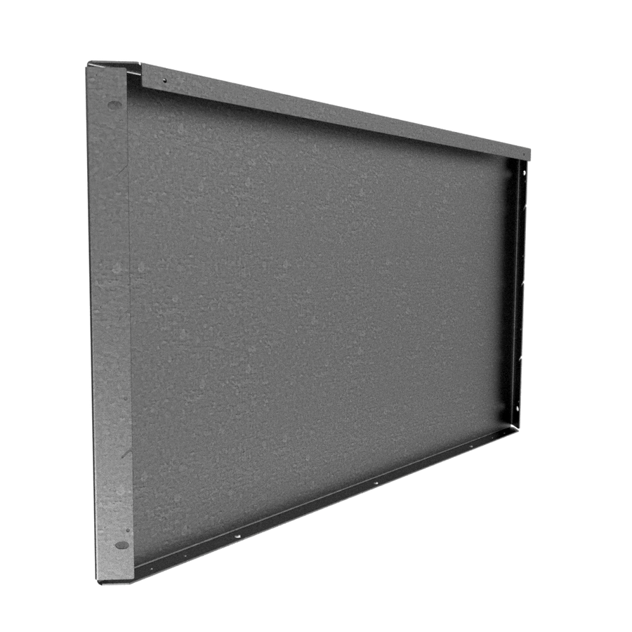 Straightcurve Zero-Flex Planter Panel Galvanised 560mm Tall 1000mm  - Bundle (10 Panels)