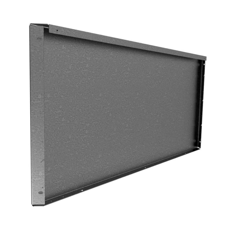 Straightcurve Zero-Flex Planter Panel Galvanised 560mm Tall x 1200mm - Bulk (10 Panels)