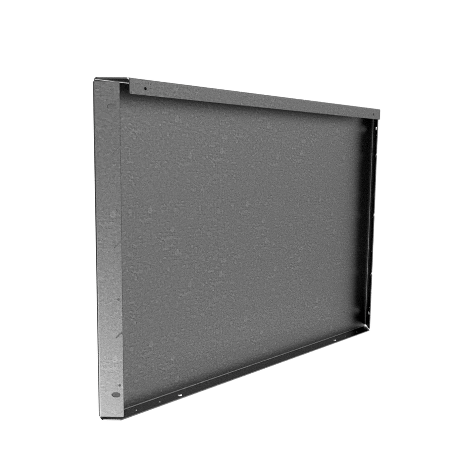 Straightcurve Zero-Flex Planter Panel Galvanised 560mm Tall x 800mm - Bundle (10 Panels)