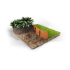 Straightcurve Flex Raised Garden Bed Weathered 400mm